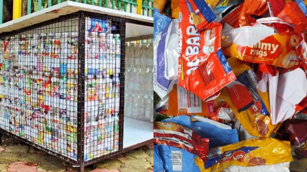 சிப்ஸ் பாக்கெட்டில் வீடு? பிளாஸ்டிக் மாசுபாட்டிற்கு சூப்பர் தீர்வு.. அசத்தும் பெங்களூரு நிறுவனம்.!!