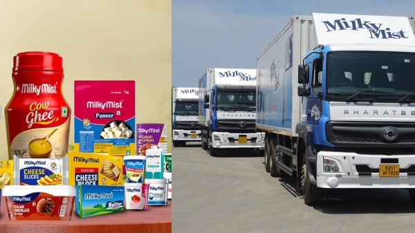 பால் வண்டியில் அரிசி சப்ளை செய்யும் milky mist.. ஸ்மார்ட் ஐடியா!