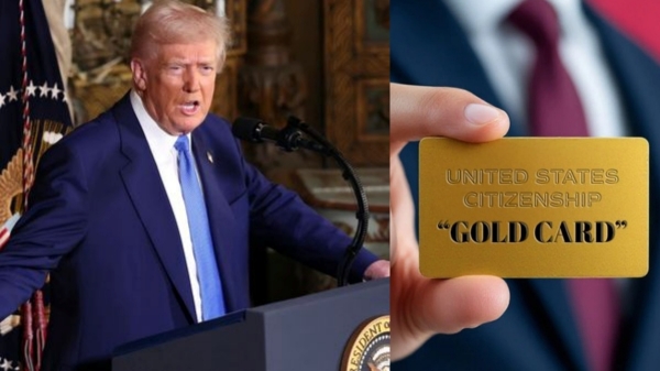 பணக்காரர்களை ஈர்க்க டொனால்ட் டிரம்பின் புதிய திட்டம்.. இனி விசாவிற்கு பதிலாக கோல்ட் கார்டு! பணக்காரர்களை ஈர்க்க டொனால்ட் டிரம்பின் புதிய திட்டம்.. இனி விசாவிற்கு பதிலாக கோல்ட் கார்டு!