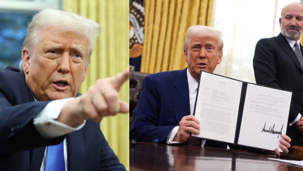 டொனால்ட் டிரம்ப் அதிரடி.. வரி விதிப்பு ஆணையில் கையெழுத்து.. ஆனா ஒரு டிவிஸ்ட்..!!