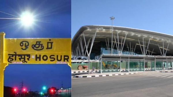 ஓசூர் விமான நிலையம் vs பெங்களூரு 2வது விமான நிலையம்.. களத்தில் இறங்கிய முக்கிய புள்ளி..!