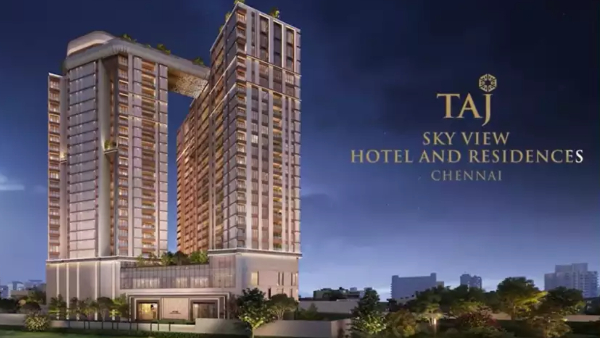 இது வீடா.. மாளிகையா? – முதன்முறையாக சென்னையில் கட்டப்படும் தாஜ் குடியிருப்புகள்..!