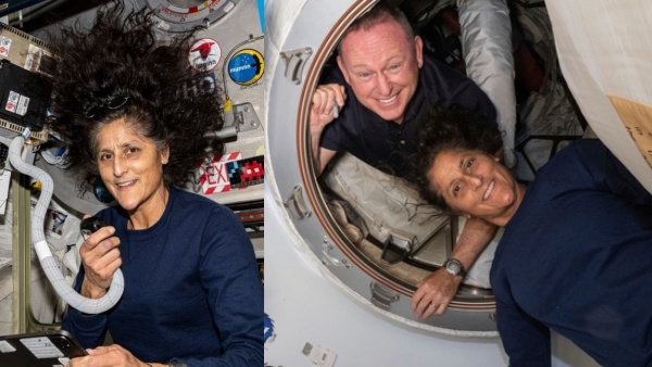 சுனிதா வில்லியம்ஸ் ரிட்டர்ன்ஸ் LIVE:  புன்னகையுடன் விண்கலத்தை விட்டு வெளியே வந்த சுனிதா..!