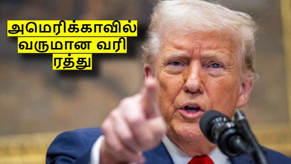அமெரிக்காவில் இனி வருமான வரி ரத்து.. ஆனா இவங்களுக்கு மட்டும் தான்.. டிரம்ப் போடும் பலே திட்டம்!!