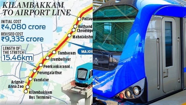 சென்னை மெட்ரோ அதிரடி விரிவாக்கம்.. அப்படிபோடு..  ரூ.9,935 கோடியில் மெகா திட்டம்..!!