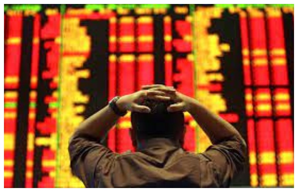 சென்செக்ஸ் 3,900 புள்ளிகள் வீழ்ச்சி, ரூ.19 லட்சம் கோடியை இழந்த முதலீட்டாளர்கள்..! சென்செக்ஸ் 3,900 புள்ளிகள் வீழ்ச்சி, ரூ.19 லட்சம் கோடியை இழந்த முதலீட்டாளர்கள்..!