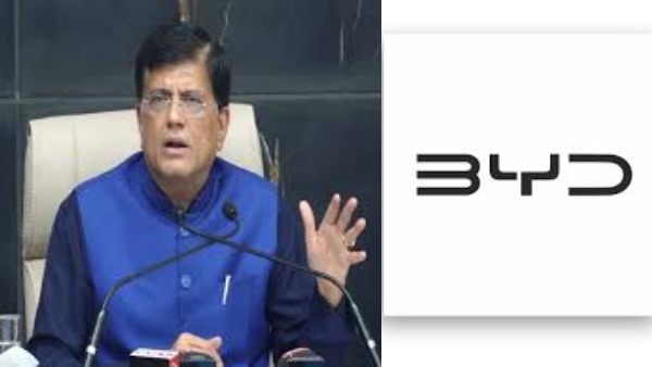 சீனா BYD-யா வாய்ப்பில்ல ராஜா..  மத்திய அமைச்சர் பியூஷ் கோயல் கொடுத்த பதில்..!