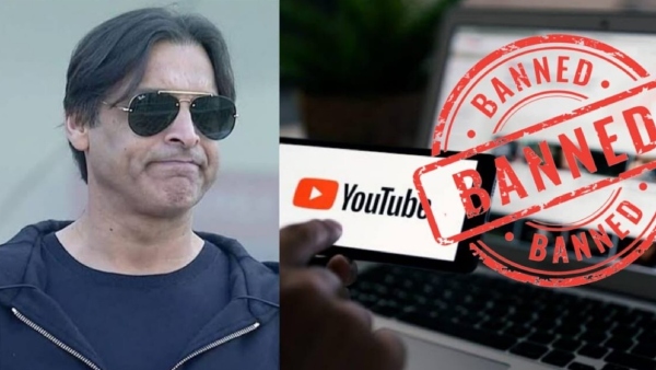 பாகிஸ்தான் யூடியூப் சேனல்களுக்கு இந்தியாவில் தடை.. கிரிக்கெட்டர் Shoaib Akhtar சேனலும் காலி.!!