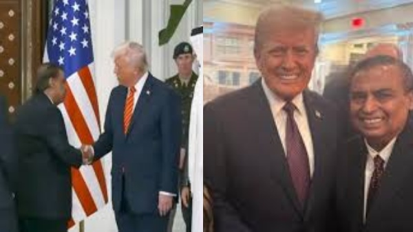 கத்தாரில் டிரம்பை சந்தித்த முகேஷ் அம்பானி.. 5 மாதங்களில் 2ஆவது முறையாக சந்திப்பு.. எதற்காக..?