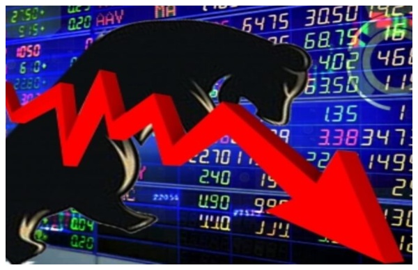 ஒரே நாளில் தலைக் கீழாக மாறிய பங்குச் சந்தை நிலவரம்... சென்செக்ஸ் 1,200 புள்ளிகள் வீழ்ச்சி...