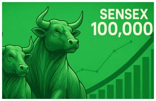 சென்செக்ஸ் 1 லட்சத்தை எட்டும்... அடிச்சு சொல்லும் மோர்கன் ஸ்டான்லி