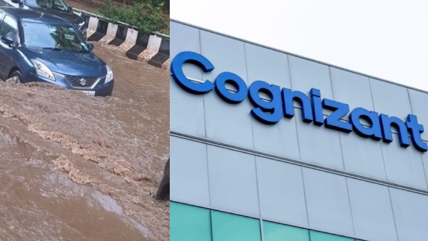 பெங்களூருவில் வாட்டி எடுத்த கனமழை.. முதல் ஆளாய் ஊழியர்களுக்கு WFH பரிசளித்த Cognizant.!!
