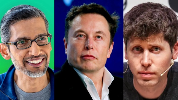 கேப்பில் கெடா வெட்டிய எலான் மஸ்க்.. அதிர்ச்சியில் சுந்தர் பிச்சை, சாம் ஆல்ட்மேன்..!