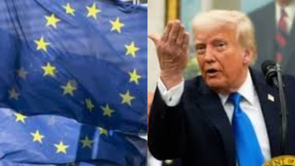 50% வரி.. டிரம்பின் உத்தரவால் கலங்கிப்போன ஐரோப்பிய ஒன்றியம்..! அடுத்தது இந்தியாவா..?!