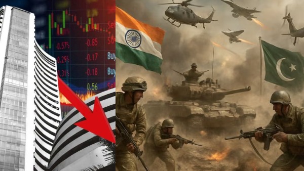 இந்தியா- பாகிஸ்தான் பதட்டம்.. ரெட் சிக்னல் கொடுக்கும் பங்குச் சந்தை..!! இந்தியா- பாகிஸ்தான் பதட்டம்.. ரெட் சிக்னல் கொடுக்கும் பங்குச் சந்தை..!!