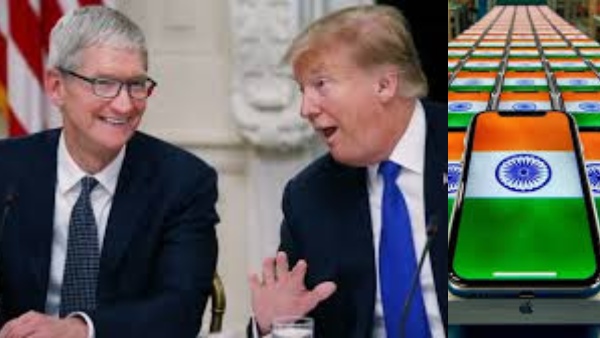 இந்தியாவில் ஐபோன் உற்பத்தியை அதிகரிக்க டிரம்ப் எதிர்ப்பு..