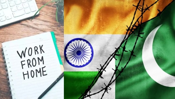 இந்தியா- பாக் பிரச்சனை.. ஊழியர்களை வீட்டிலிருந்து வேலை செய்ய சொல்லும் நிறுவனங்கள்..!!