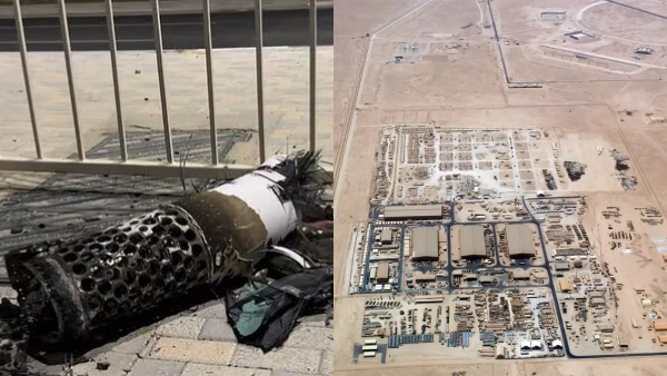 அமெரிக்காவுக்கு ஈரான் பதிலடி.. அமெரிக்க விமானப்படை தளங்கள் மீது ஏவுகணை வீச்சு..