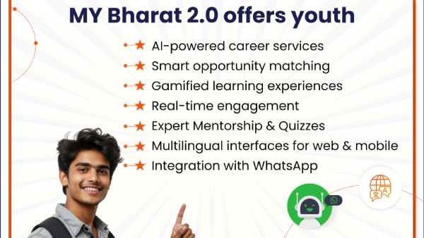 MY Bharat 2.0: இளைஞர்களே இந்த வாய்ப்ப மிஸ் பண்ணிடாதீங்க.. அரசு கொண்டு வந்துள்ள புது வசதி..!