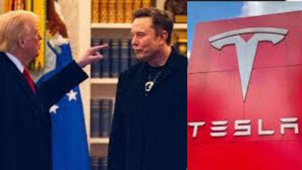 எலான் மஸ்க் – டொனால்ட் டிரம்ப் மோதல் : ரூ.32 லட்சம் கோடியை இழந்த டெஸ்லா..