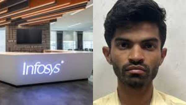 பெங்களூரு இன்போசிஸ் அலுவலகத்தில் அதிர்ச்சி.. பெண் ஊழியர்களை தவறாக வீடியோ எடுத்த ஆந்திர இளைஞர்..