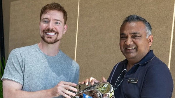 யூடியூப் வரலாற்றில் முதல்முறை.. 400 மில்லியன் சப்ஸ்கிரைபர்கள்.. MrBeast-ஐ கௌரவித்த சிஇஓ..!!