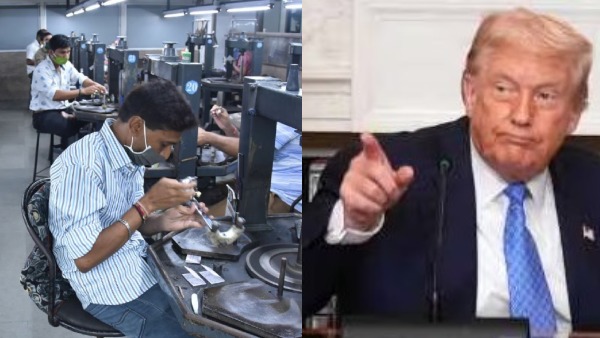 வைரத் தொழிலில் 1 லட்சம் பேரின் வேலை காலி.. எல்லாம் இந்த டிரம்ப்பால் வந்த வினை.!!