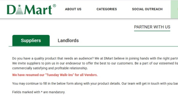 D-Martஇல் பொருள் வாங்குறது மட்டுமில்ல நம்ம பொருட்களை விற்பனையும் செய்ய முடியும் –அது எப்படி?