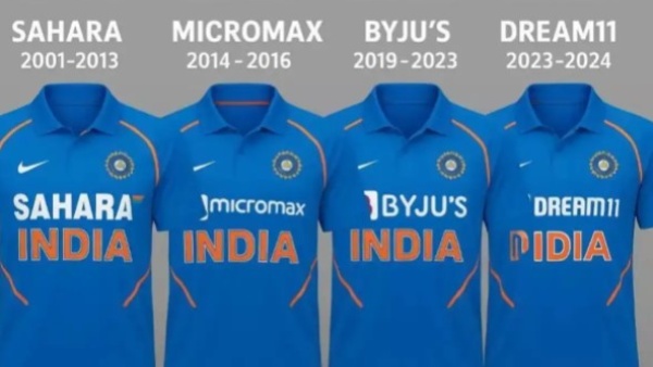 அடுத்தடுத்து அநியாயம்..!! இந்திய கிரிக்கெட் ஜெர்சி Sponsor-ன் சாபம்.. என்ன நடக்குது..? 