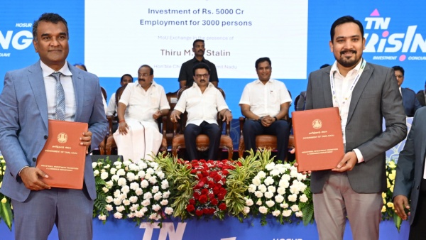 ஓசூர் மக்கள் கொண்டாட்டம்!! 49,000 வேலைவாய்ப்புகள்.. ரூ.24,307 கோடி முதலீடுகள்! கெத்து காட்டிய அரசு!