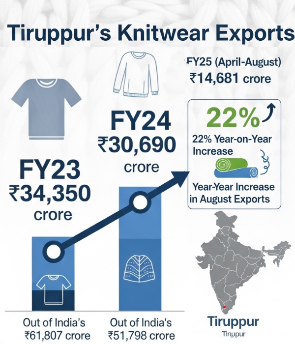 திருப்பூரை ஆட்டிப்படைக்கும் டிரம்ப்-ன் வரி விதிப்பு.. கேள்விகுறியாகும் ஏராளமான ஊழியர்களின் நிலை.!!