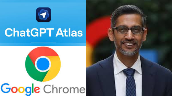 சுந்தர் பிச்சை தலையில் இடியை இறக்கிய ChatGPT.. கூகுள் குரோமுக்கு போட்டியாக வந்துவிட்டது அட்லாஸ்!! சுந்தர் பிச்சை தலையில் இடியை இறக்கிய ChatGPT.. கூகுள் குரோமுக்கு போட்டியாக வந்துவிட்டது அட்லாஸ்!!