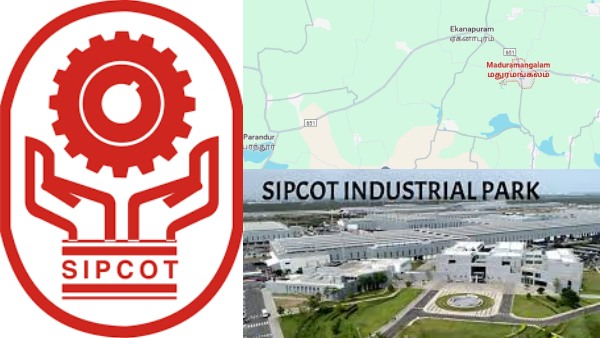 சென்னைக்கு மேலும் ஒரு சிப்காட்!! பரந்தூர் விமான நிலையத்திற்கு அருகிலேயே அமைக்க முடிவு!!