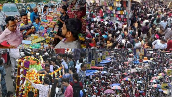 இந்த தீபாவளியில் வியாபாரிகளுக்கு டபுள் டமாகா!! பணத்தை தண்ணீர் போல செலவு செய்த மக்கள்!! இந்த தீபாவளியில் வியாபாரிகளுக்கு டபுள் டமாகா!! பணத்தை தண்ணீர் போல செலவு செய்த மக்கள்!!