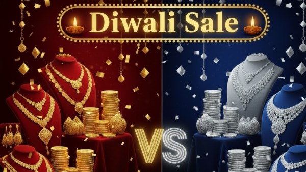 சபாஷ் சரியான போட்டி: தங்கமா? வெள்ளியா? இந்த வருஷம் தீபாவளிக்கு எல்லாமே புதுசா இருக்கு!! #Dhanteras சபாஷ் சரியான போட்டி: தங்கமா? வெள்ளியா? இந்த வருஷம் தீபாவளிக்கு எல்லாமே புதுசா இருக்கு!! #Dhanteras