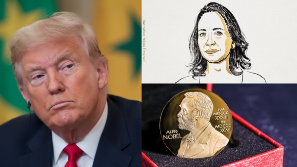 கலைந்தது நோபல் பரிசு கனவு!! அப்செட்டில் டிரம்ப்!! இனி என்னவெல்லாம் செய்ய போறாரோ??