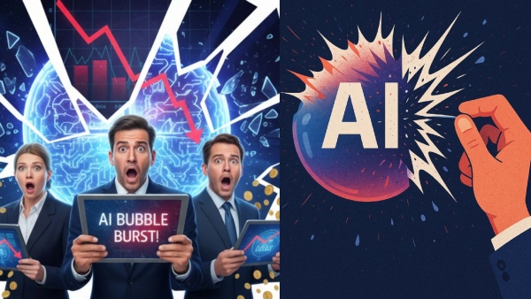 AI bubble வெடிக்க போகுதா..? டெக் ஊழியர்கள் முதல் பங்குச்சந்தை முதலீட்டாளர்கள் வரை ரத்த கண்ணீர்..!! AI bubble வெடிக்க போகுதா..? டெக் ஊழியர்கள் முதல் பங்குச்சந்தை முதலீட்டாளர்கள் வரை ரத்த கண்ணீர்..!!