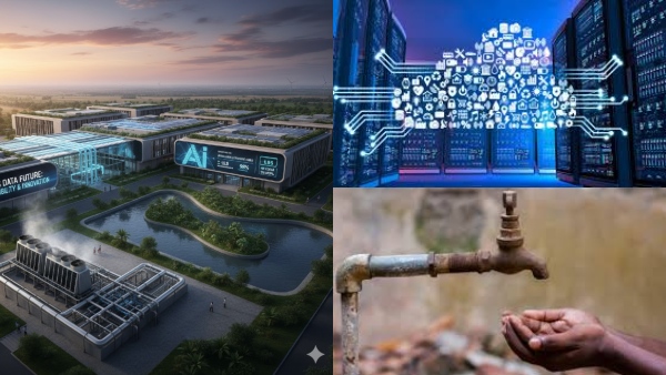 AI டேட்டா சென்டர்களும்.. தண்ணீர் பிரச்சினையும்..! உலக நாடுகளில் அடுத்தடுத்து நடக்கும் பிரச்சனை..! AI டேட்டா சென்டர்களும்.. தண்ணீர் பிரச்சினையும்..! உலக நாடுகளில் அடுத்தடுத்து நடக்கும் பிரச்சனை..!