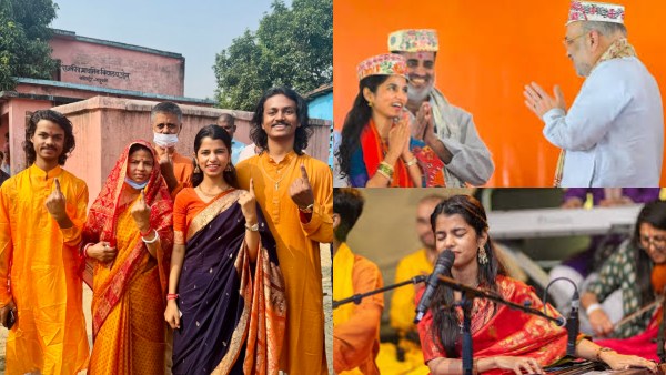 பீகார் தேர்தல் முடிவுகள்: தேர்தல் களத்தில் புயலை கிளப்பிய 25 வயது மைதிலி தாக்கூர்..!!