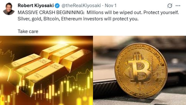 பெரிய வீழ்ச்சி தொடங்கிவிட்டது: தங்கத்தில் முதலீடு செய்தவர்கள் மட்டுமே பிழைப்பார்கள்!! பெரிய வீழ்ச்சி தொடங்கிவிட்டது: தங்கத்தில் முதலீடு செய்தவர்கள் மட்டுமே பிழைப்பார்கள்!!