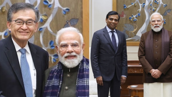 இந்தியாவுக்கு அடித்தது ஜாக்பாட்: அடுத்தடுத்து பிரதமர் மோடியை சந்தித்த டெக் நிறுவன தலைவர்கள்!! 