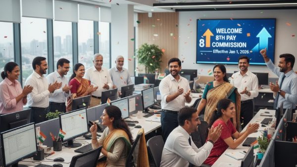 8ஆவது சம்பள கமிஷன்: அரசு ஊழியர்களுக்கு 2026இல் பணமழை!! சம்பளமே இவ்வளவு உயர போகுதா?