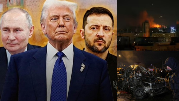 டிரம்ப் சந்திப்பு முன்.. உக்ரைன் மீது திடீர் தாக்குதல் நடத்திய ரஷ்யா.. சைரன் ஒலியால் அதிர்ந்த மக்கள்