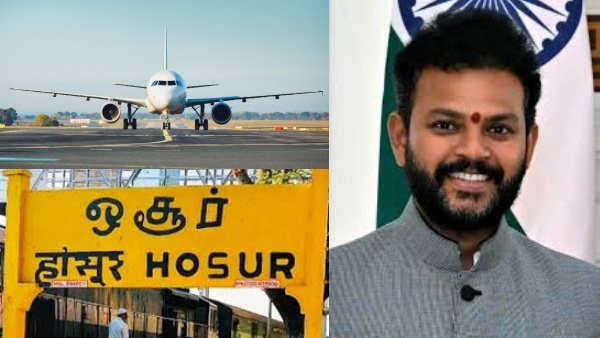 இனி கர்நாடகா நெனச்சா கூட ஓசூர் ஏர்போர்ட் வருவதை தடுக்க முடியாது!! மத்திய அமைச்சரே சொல்லிட்டாரு!! இனி கர்நாடகா நெனச்சா கூட ஓசூர் ஏர்போர்ட் வருவதை தடுக்க முடியாது!! மத்திய அமைச்சரே சொல்லிட்டாரு!!