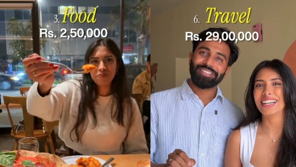 சாப்பாடுக்கு ரூ.2 லட்சம், டிராவலுக்கு ரூ.29 லட்சம்!! வைரலாகும் பெங்களூரு தம்பதியின் இன்ஸ்டா பதிவு!!