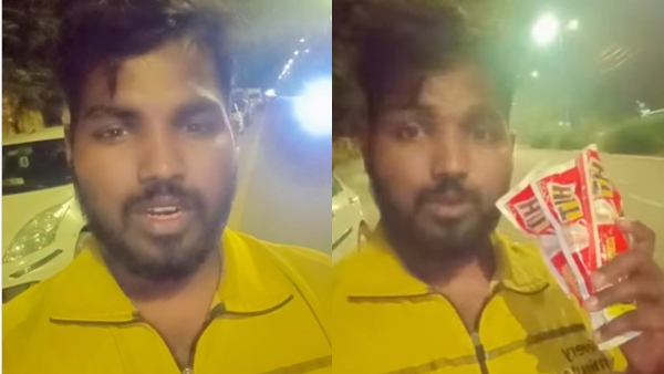 அந்த மனசு தான் சார்!! வாடிக்கையாளரை தற்கொலை எண்ணத்தில் இருந்து காப்பாற்றிய டெலிவரி பார்ட்னர்!!