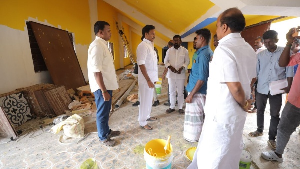 திருச்சி மக்கள் கொண்டாட்டம்.. பொங்கல் பண்டிக்கை முன்னிட்டு ஜல்லிகட்டு மைதானம் ரெடி..!