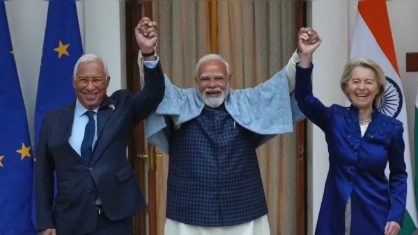 110% வரி வெறும் 10% ஆக குறைப்பு.. பல வருட கனவு.. ஐரோப்பிய ஒன்றியத்துடன் FTA கையெழுத்தானது..!!