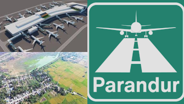 பரந்தூர் விமான நிலைய திட்டம்:புதிய அப்டேட்டை வெளியிட்ட Tidco!! இந்த ஆண்டாவது கட்டுமான பணி தொடங்குமா?