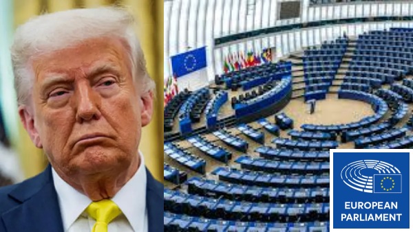 டிரம்ப் எப்படி பல்டி அடித்தாலும் சரி.. எங்க முடிவு இதுதான்.. ஐரோப்பிய நாடாளுமன்றத்தில் இறுதி முடிவு!